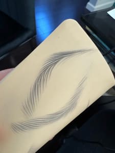 Eyebrow Tattoo result by Tweety_Eyebrow_Microblading Eyebrows Lips Lawrenceville GA in Lawrenceville, GA