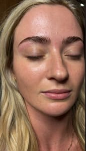 Eyebrow Tattoo result by Twiin Flame in Chattanooga, TN