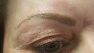 Eyebrow Tattoo result by Tyler Permanent Cosmetics in Tyler, TX
