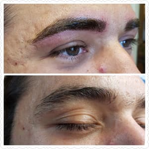 Eyebrow Tattoo result by Tyler Permanent Cosmetics in Tyler, TX