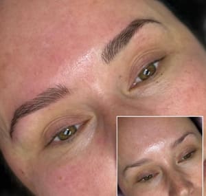 Eyebrow Tattoo result by Ultra Brows in Summerville, SC