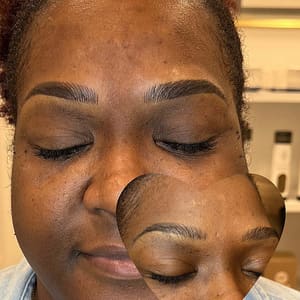 Eyebrow Tattoo result by UnDenyahble Beauty in Woodbridge, VA