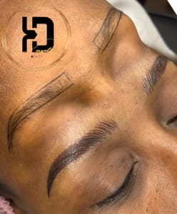Eyebrow Tattoo result by UnDenyahble Beauty in Woodbridge, VA