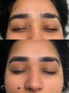 Eyebrow Tattoo result by Undertaking Beauty NYC, LLC in Middle Village, NY