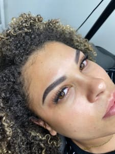 Eyebrow Tattoo result by UNFILTRD by Amber in Miami Springs, FL