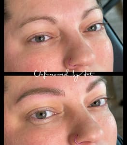Eyebrow Tattoo result by Unfurrowed by Aut in Greenwood, IN