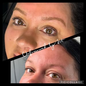Eyebrow Tattoo result by Unfurrowed by Aut in Greenwood, IN