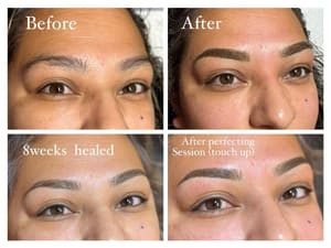 Eyebrow Tattoo result by Unicorn Brows in Casa Grande, AZ