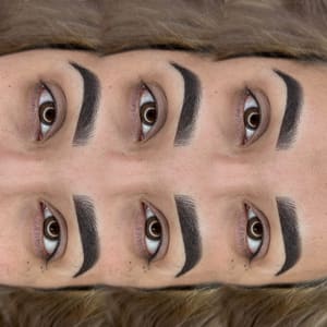 Eyebrow Tattoo result by Unique Beauty Bar in Hemet, CA