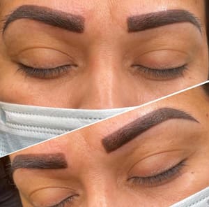 Eyebrow Tattoo result by Unique Beauty in Elk Grove, CA
