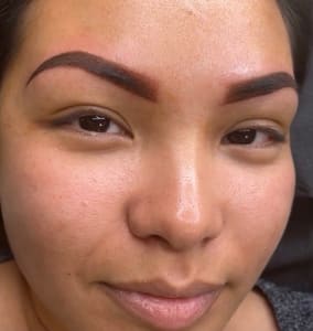 Eyebrow Tattoo result by Unique Beauty in Elk Grove, CA
