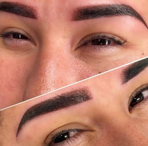 Eyebrow Tattoo result by Unique Beauty in Elk Grove, CA