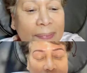Eyebrow Tattoo result by Unique Brows Studio in Middletown, MD