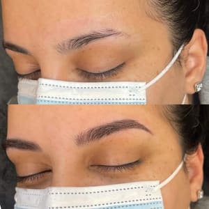 Eyebrow Tattoo result by Unique Faces in Dundee, FL
