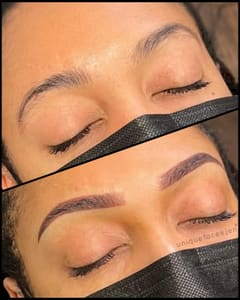 Eyebrow Tattoo result by Unique Faces in Dundee, FL