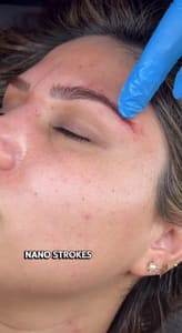 Eyebrow Tattoo result by Unique Look in South Salt Lake, UT
