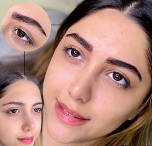 Eyebrow Tattoo result by Unique Threading in San Diego, CA