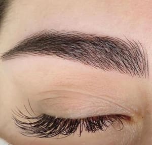 Eyebrow Tattoo result by Unique Threading in San Diego, CA