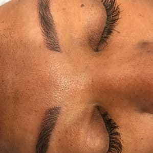 Eyebrow Tattoo result by United Nails & Eyelash LLC in Centennial, CO