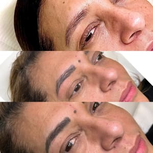 Eyebrow Tattoo result by Unity Brow Studio by Samira (inside Luxe Salon, suite 3) in Macomb, MI