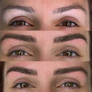 Eyebrow Tattoo result by Unity Brow Studio by Samira (inside Luxe Salon, suite 3) in Macomb, MI