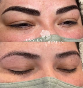 Eyebrow Tattoo result by Unseen Beauty in Houston, TX