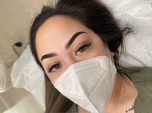 Eyebrow Tattoo result by Unveiled Beauty Studio in Santa Ana, CA