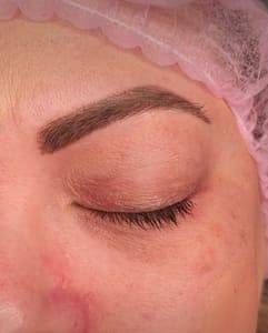 Eyebrow Tattoo result by Up Brow Beauty By Unique precision in Clarksville, TN