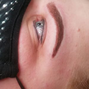 Eyebrow Tattoo result by Up Brow Beauty By Unique precision in Clarksville, TN