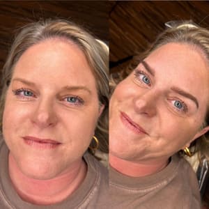 Eyebrow Tattoo result by Uplift Aesthetics in Durant, OK