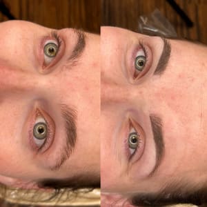 Eyebrow Tattoo result by Uplift Aesthetics in Durant, OK