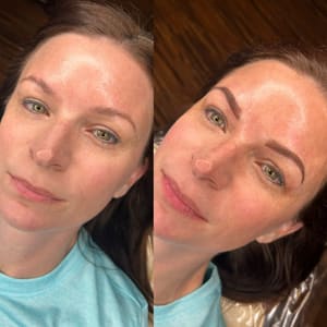 Eyebrow Tattoo result by Uplift Aesthetics in Durant, OK