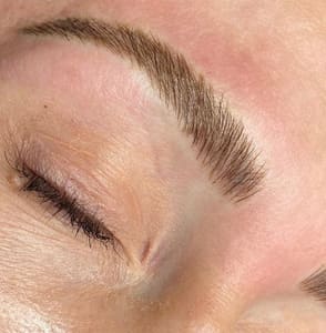 Eyebrow Tattoo result by Upper Lash Co in Brentwood, TN
