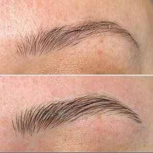 Eyebrow Tattoo result by Upper Lash Co in Brentwood, TN