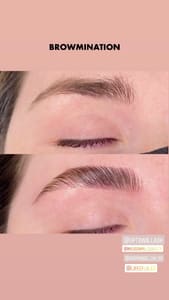 Eyebrow Tattoo result by Uptown Lash Spa in Lake Jackson, TX