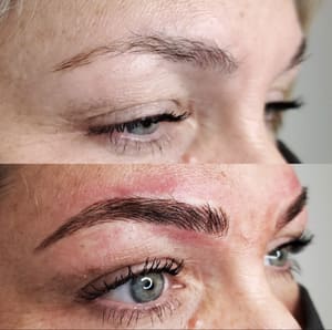 Eyebrow Tattoo result by Urbane Beauty Co. in Latham, NY