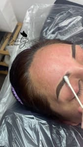 Eyebrow Tattoo result by V Beauty & Brows in Garden Grove, CA