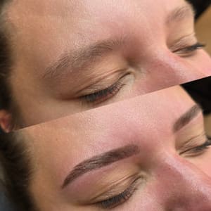 Eyebrow Tattoo result by V.I.B.E in Tilton, NH