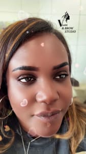 Eyebrow Tattoo result by V Lash & Brow Studio in Carmel, IN
