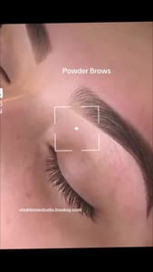 Eyebrow Tattoo result by V Lash & Brow Studio in Carmel, IN