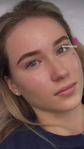 Eyebrow Tattoo result by VA Beauty Lab in Alexandria, VA