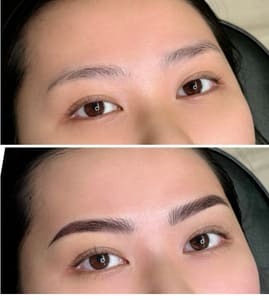 Eyebrow Tattoo result by Va Secretbeauty Salon in St Paul, MN