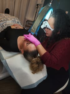 Eyebrow Tattoo result by Vaillïsse in Greenfield, WI