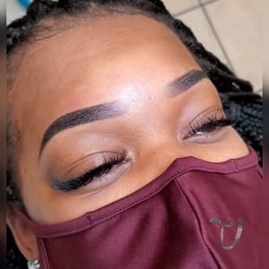 Eyebrow Tattoo result by Valencia's World of Beauty in Oak Lawn, IL