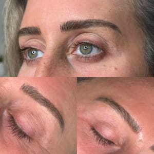 Eyebrow Tattoo result by Valerie Rose Aesthetics in Warwick, RI