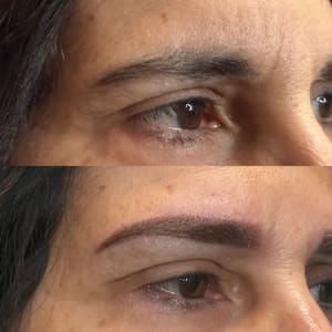 Eyebrow Tattoo result by Valerie Rose Aesthetics in Warwick, RI
