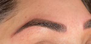 Eyebrow Tattoo result by Valiente Studio in Everett, WA