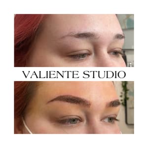 Eyebrow Tattoo result by Valiente Studio in Everett, WA