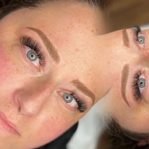 Eyebrow Tattoo result by Valley Roots Studio in Snohomish, WA