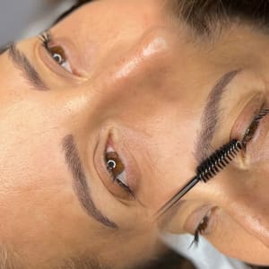 Eyebrow Tattoo result by Valley Roots Studio in Snohomish, WA